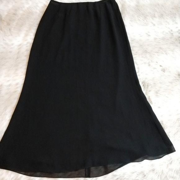 Dresses & Skirts - Cynthia Howie Size 12 Long Black Skirt